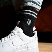 BEMBEL Socken schwarz, Frankfurt, Sportsocken, Tennissocken