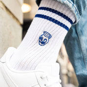 BEMBEL Socken weiß, Frankfurt, Sportsocken, Tennissocken