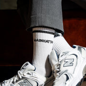 MAINHATTAN Socken weiß, Frankfurt, Sportsocken, Tennissocken