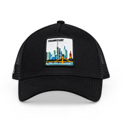 Frankfurt Skyline Trucker Cap Mit Patch, Headwear, Kappe, Bestickt