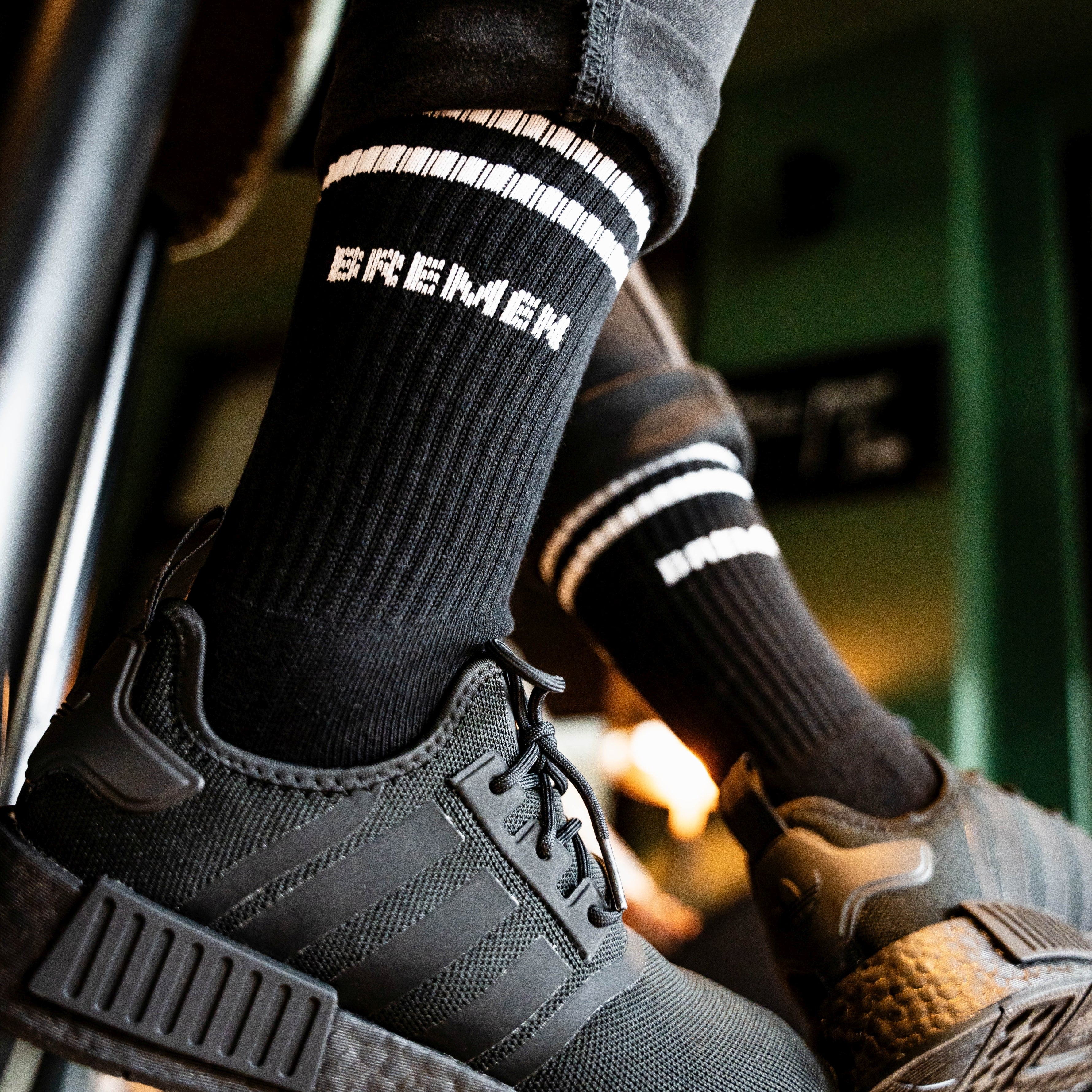 Bremen Sportsocken, schwarz