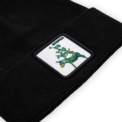 Bremen Stadtmusikanten Patch Beanie Bestickt, Headwear, Rib Beanie, Strickmütze