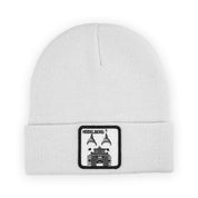 Heidelberg Brückentor Patch Beanie Bestickt, Headwear, Rib Beanie, Strickmütze