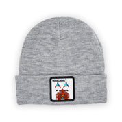 Heidelberg Brückentor Patch Beanie Bestickt, Headwear, Rib Beanie, Strickmütze