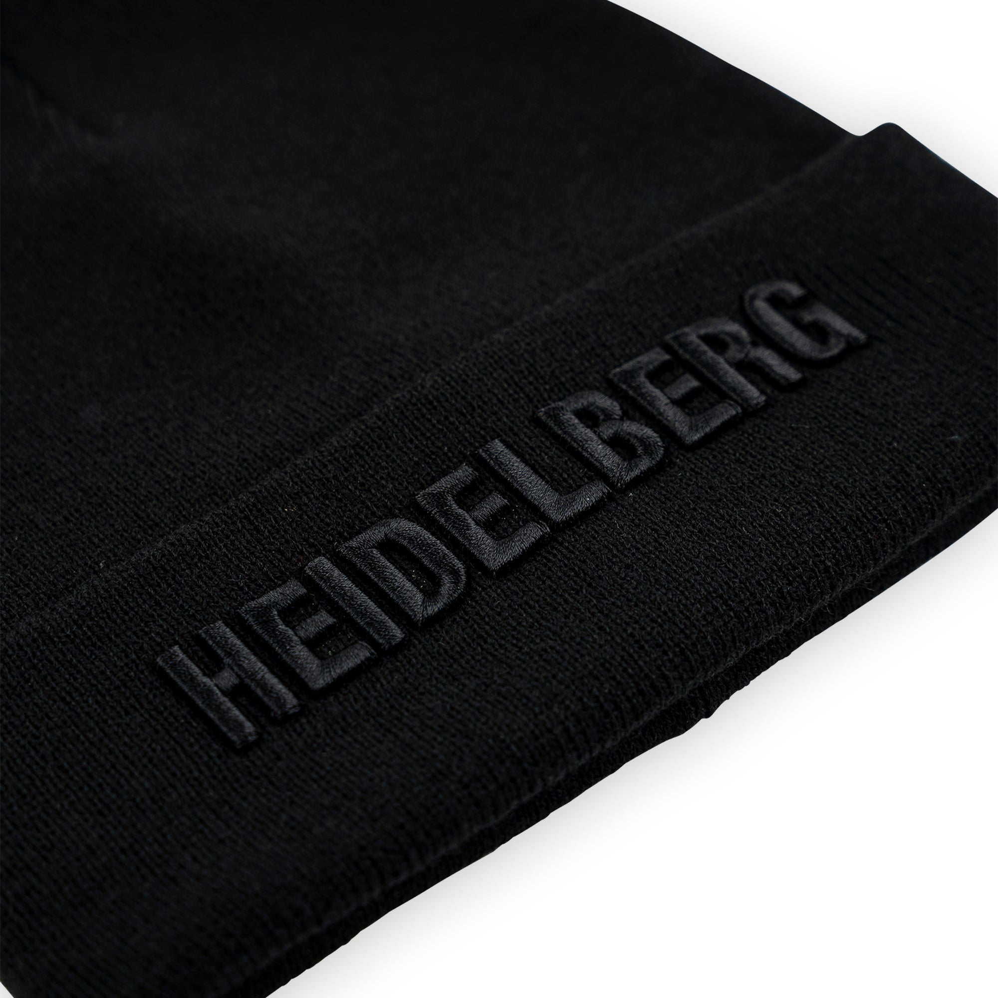 Heidelberg Beanie Bestickt, Headwear, Rib Beanie, Strickmütze