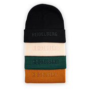 Heidelberg Beanie Bestickt, Headwear, Rib Beanie, Strickmütze