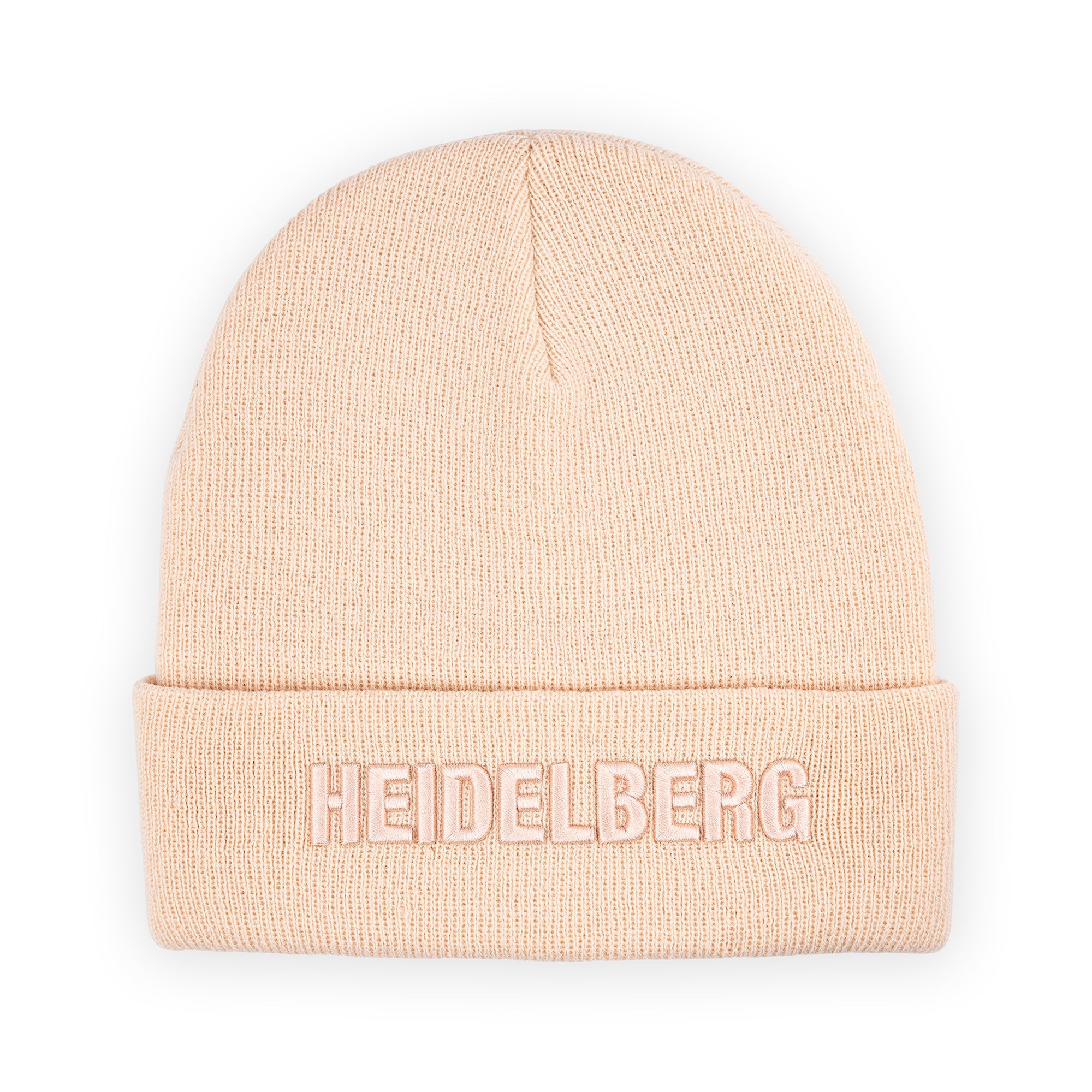 Heidelberg Beanie Bestickt, Headwear, Rib Beanie, Strickmütze