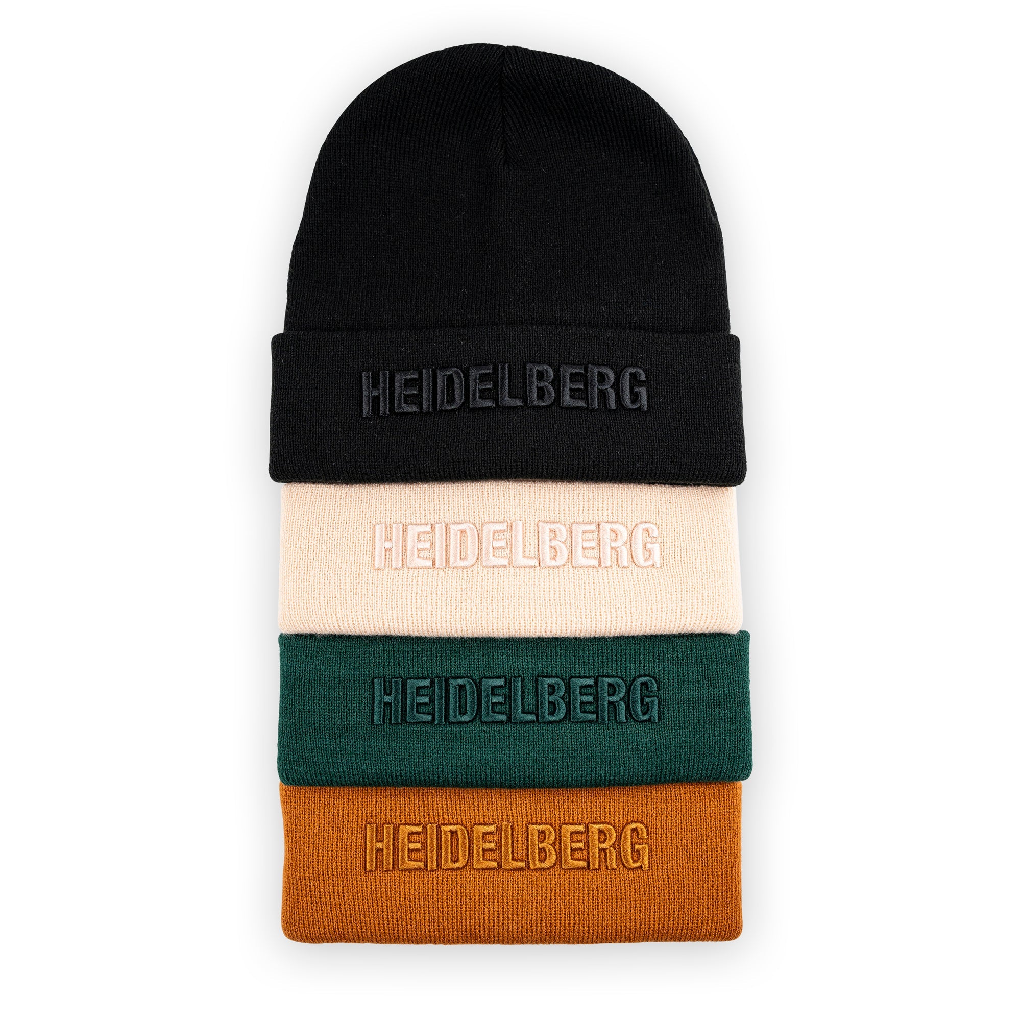 Heidelberg Beanie Bestickt, Headwear, Rib Beanie, Strickmütze