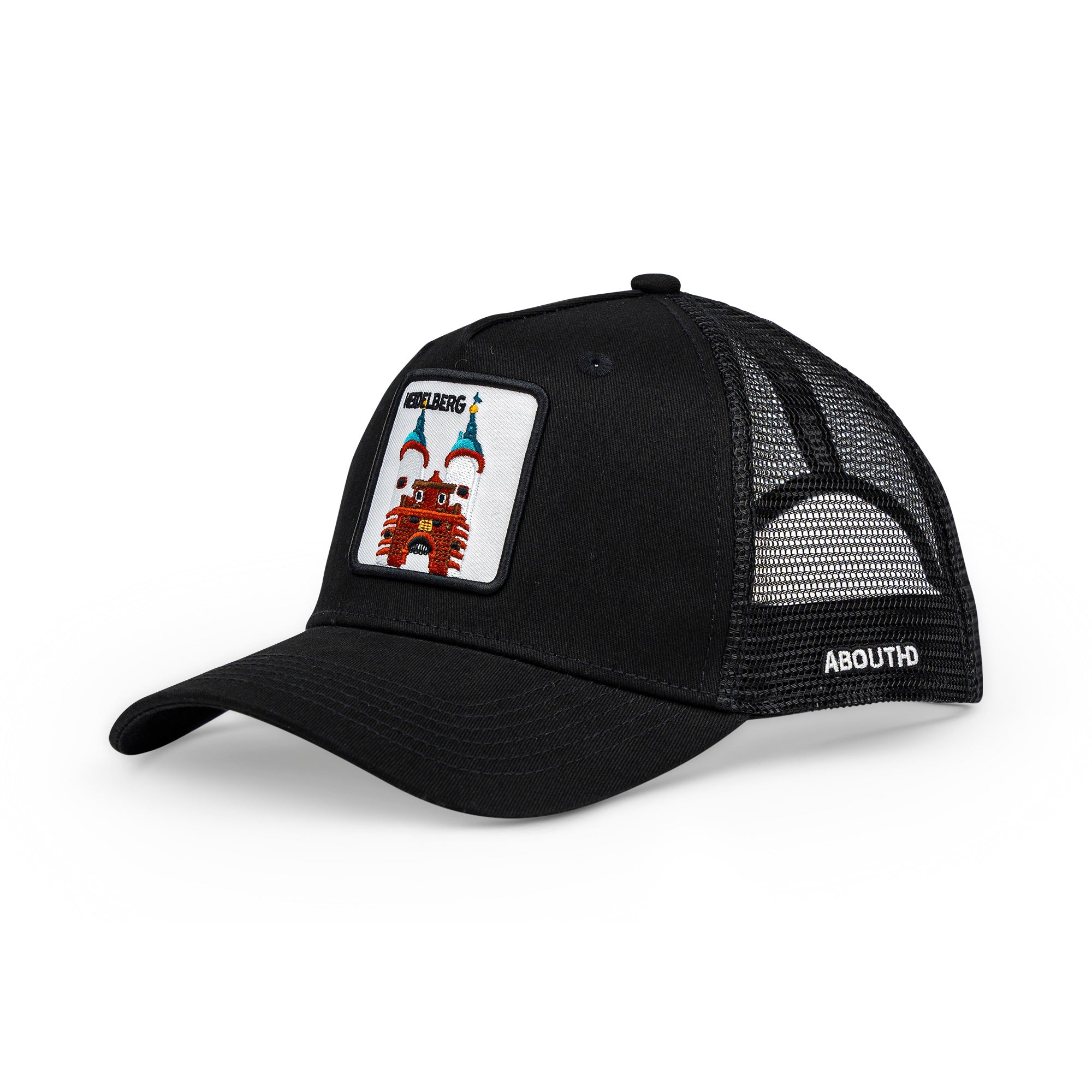 Heidelberg Brückentor Trucker Cap Mit Patch, Headwear, Kappe, Bestickt