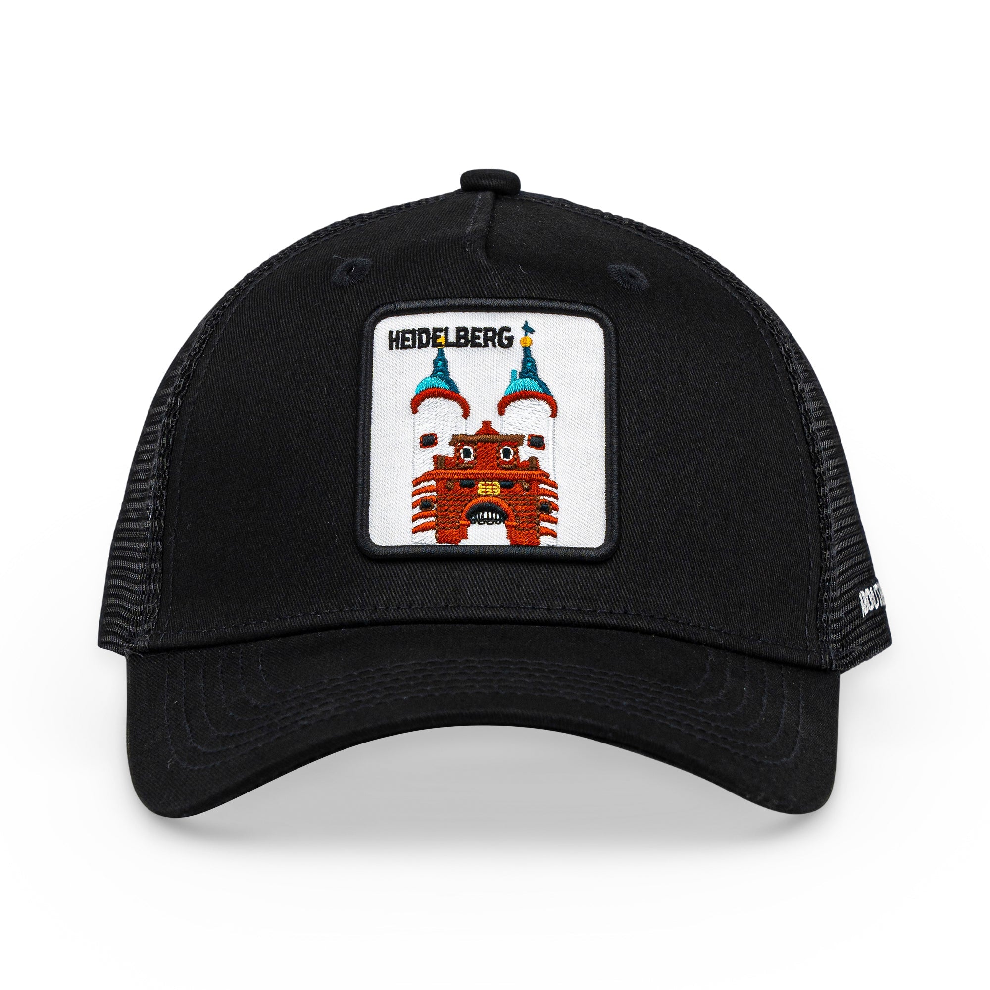 Heidelberg Brückentor Trucker Cap Mit Patch, Headwear, Kappe, Bestickt
