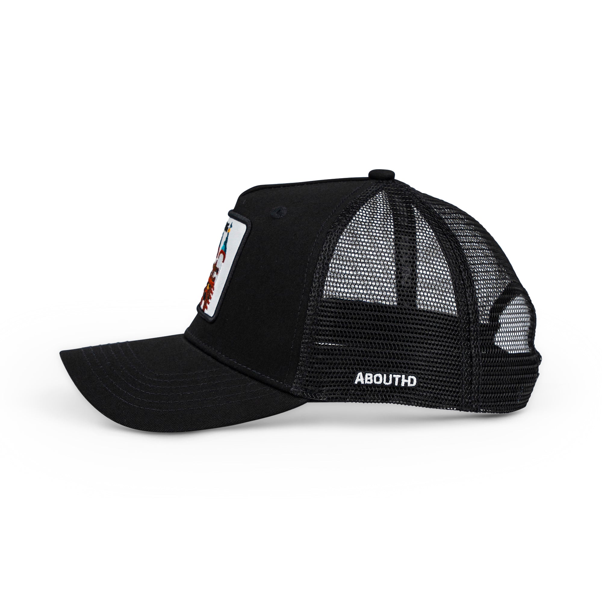 Heidelberg Brückentor Trucker Cap Mit Patch, Headwear, Kappe, Bestickt