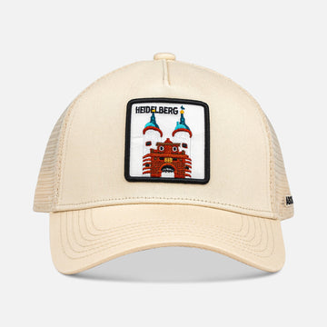 HEIDELBERG BRÜCKENTOR Trucker Cap mit Patch, Headwear, Kappe, bestickt