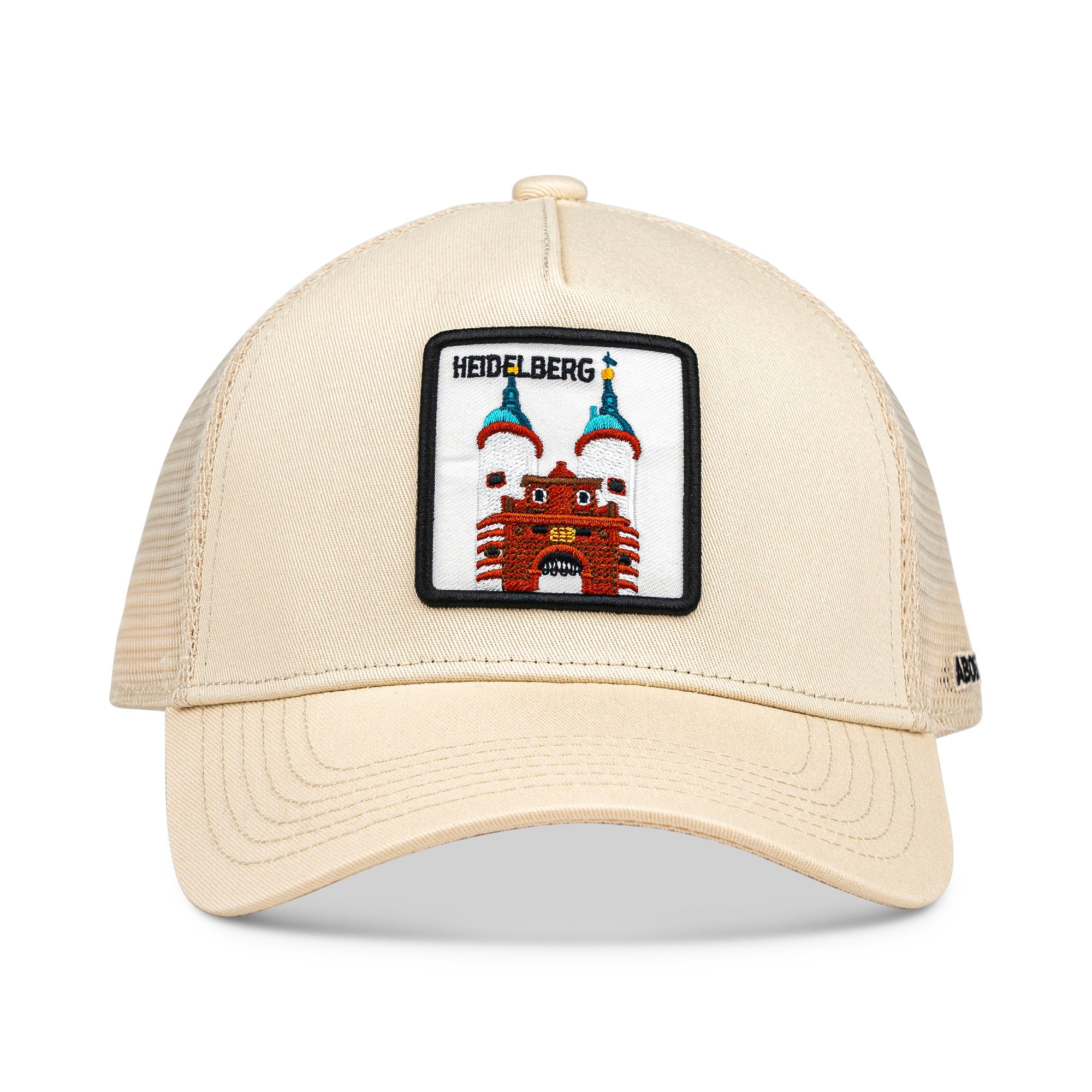 Heidelberg Brückentor Trucker Cap Mit Patch, Headwear, Kappe, Bestickt