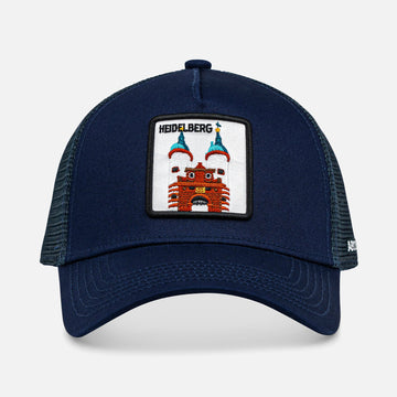 HEIDELBERG BRÜCKENTOR Trucker Cap mit Patch, Headwear, Kappe, bestickt