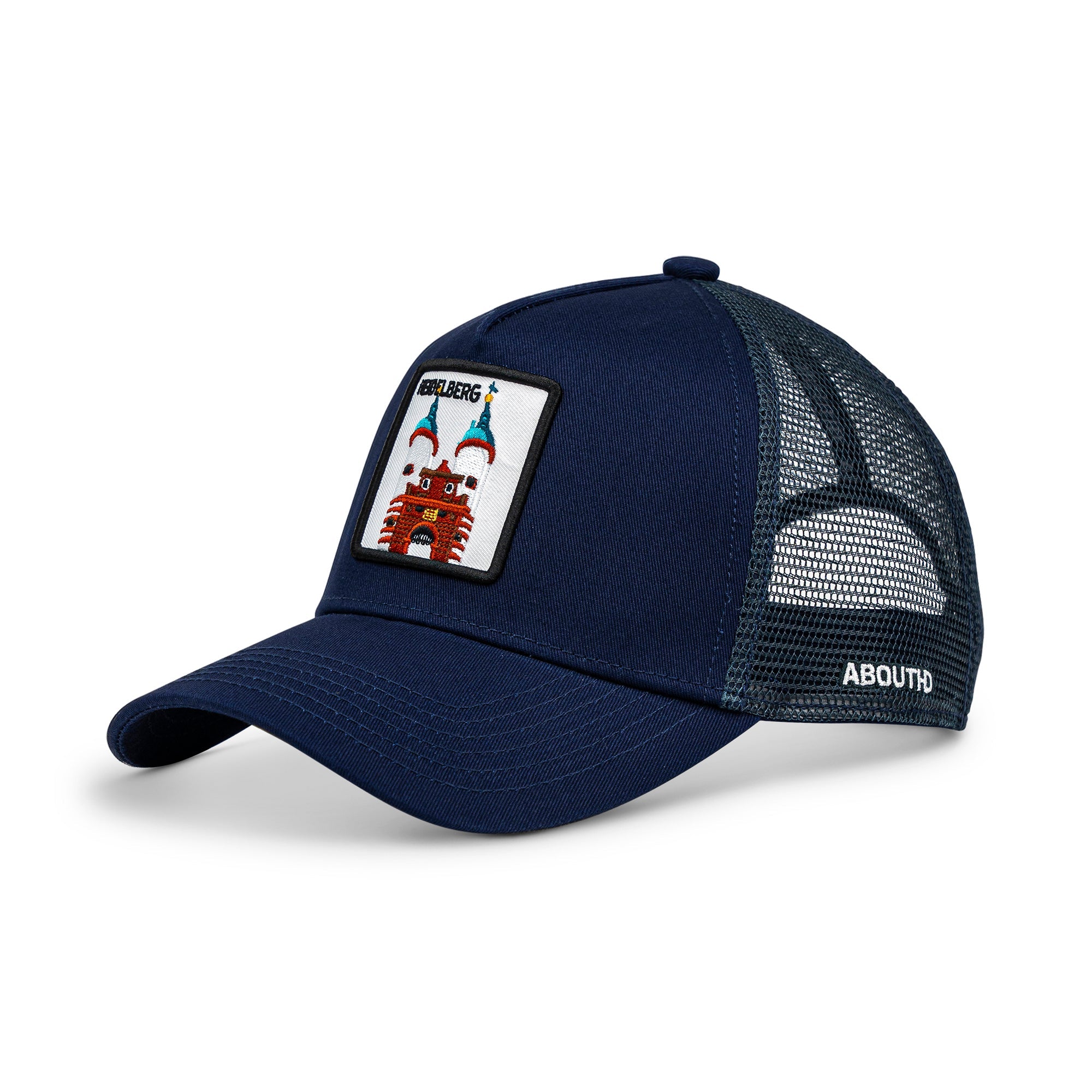 Heidelberg Brückentor Trucker Cap Mit Patch, Headwear, Kappe, Bestickt