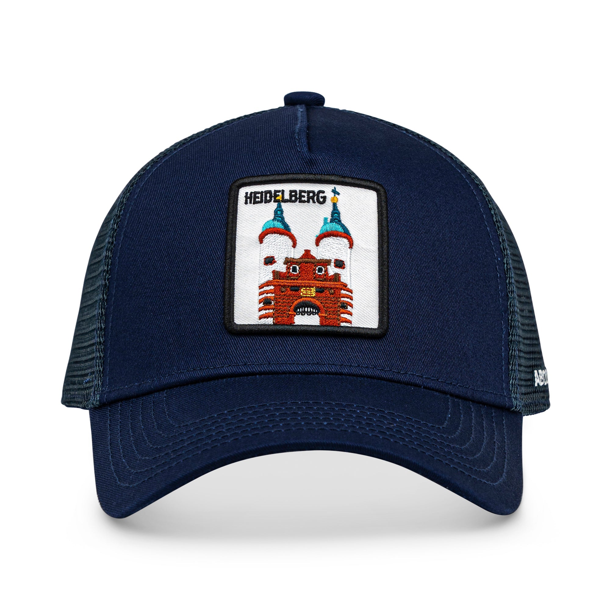 Heidelberg Brückentor Trucker Cap Mit Patch, Headwear, Kappe, Bestickt