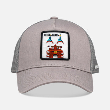 HEIDELBERG BRÜCKENTOR Trucker Cap mit Patch, Headwear, Kappe, bestickt