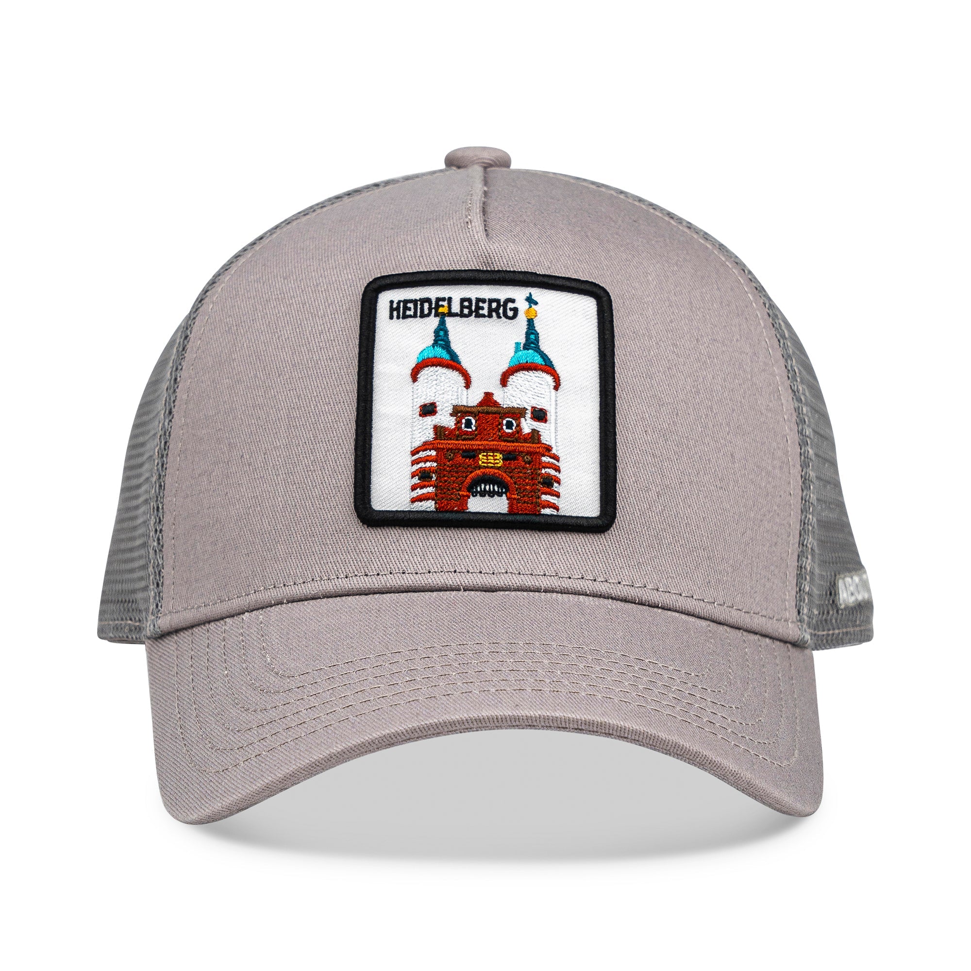 Heidelberg Brückentor Trucker Cap Mit Patch, Headwear, Kappe, Bestickt