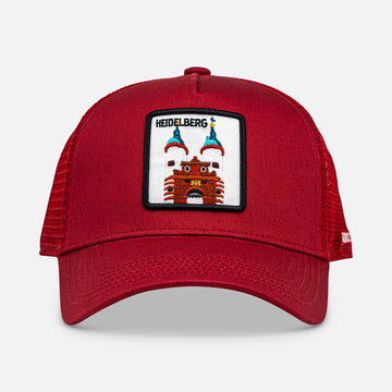 HEIDELBERG BRÜCKENTOR Trucker Cap mit Patch, Headwear, Kappe, bestickt