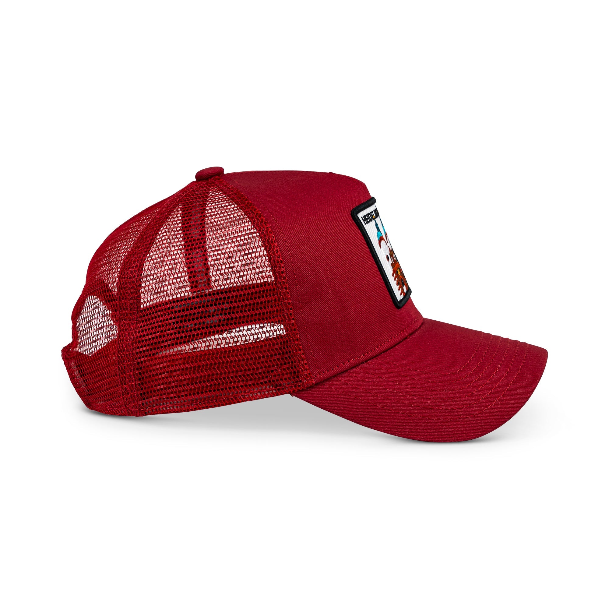 Heidelberg Brückentor Trucker Cap Mit Patch, Headwear, Kappe, Bestickt