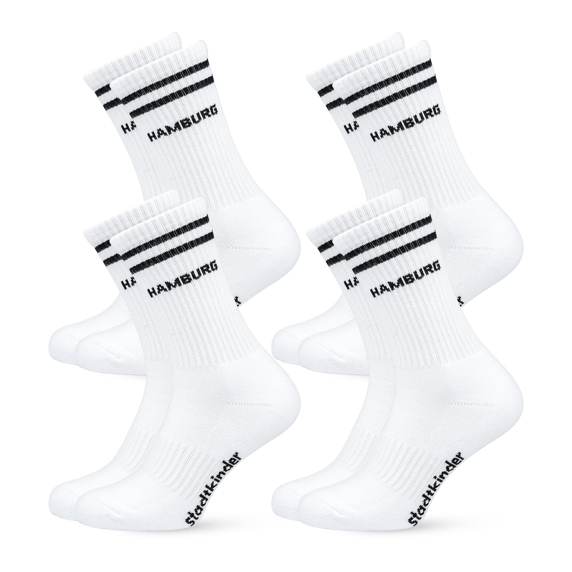 Hamburg Sportsocken, weiß