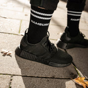 Hamburg Sportsocken, schwarz