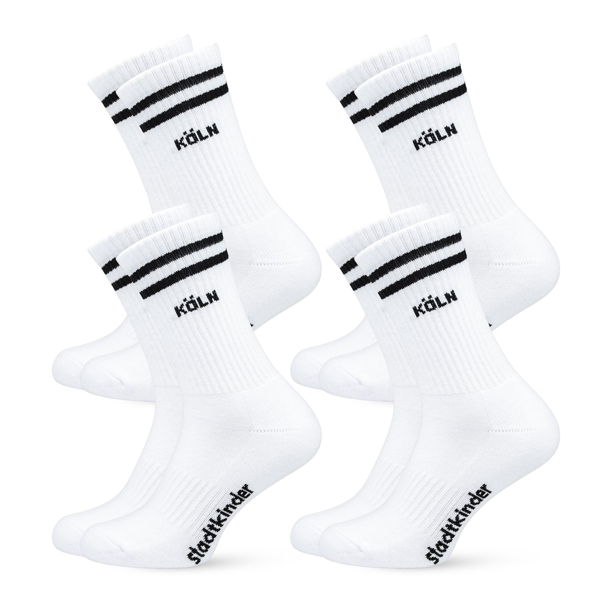 Köln Sportsocken, weiß