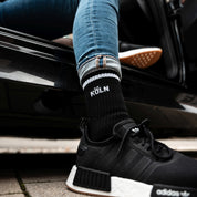 Köln Sportsocken, schwarz