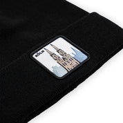 Köln Dom Patch Beanie Bestickt, Headwear, Rib Beanie, Strickmütze