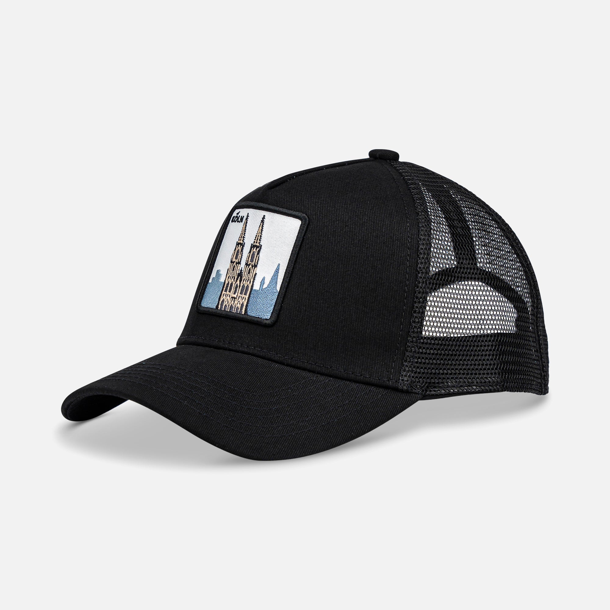 KÖLN DOM Trucker Cap mit Patch, Headwear, Kappe, bestickt