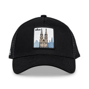 Köln Dom Trucker Cap Mit Patch, Headwear, Kappe, Bestickt