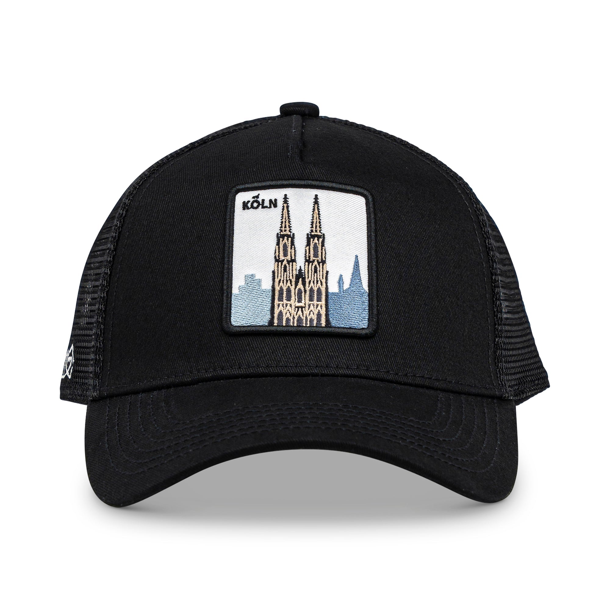 Köln Dom Trucker Cap Mit Patch, Headwear, Kappe, Bestickt