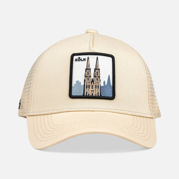 KÖLN DOM Trucker Cap mit Patch, Headwear, Kappe, bestickt