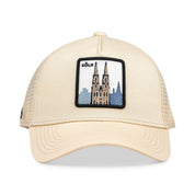 Köln Dom Trucker Cap Mit Patch, Headwear, Kappe, Bestickt
