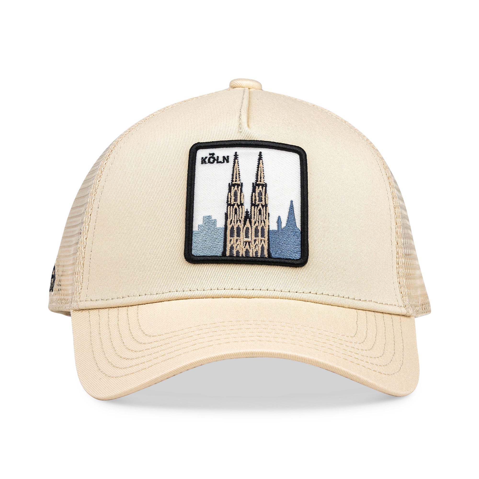Köln Dom Trucker Cap Mit Patch, Headwear, Kappe, Bestickt