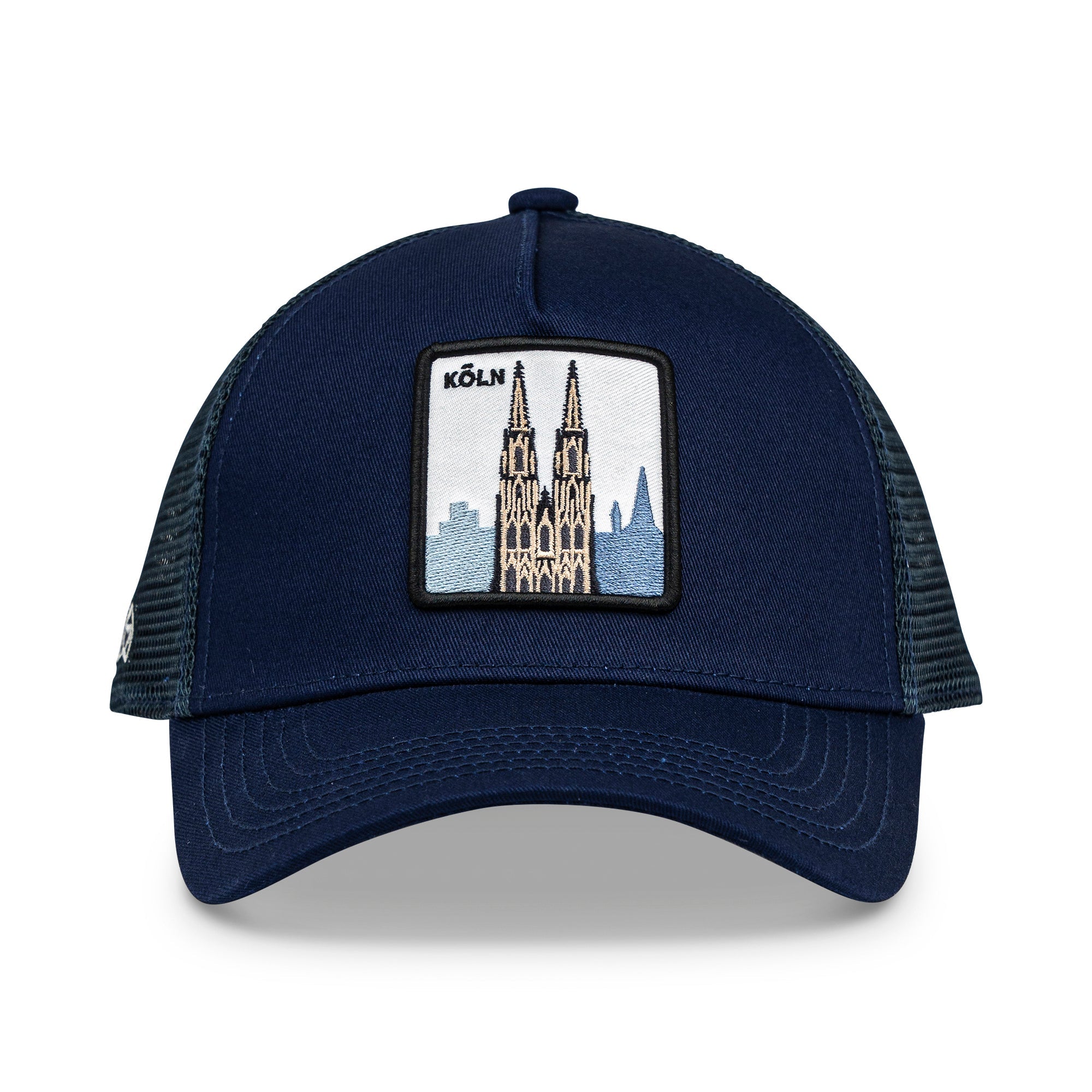 Köln Dom Trucker Cap Mit Patch, Headwear, Kappe, Bestickt
