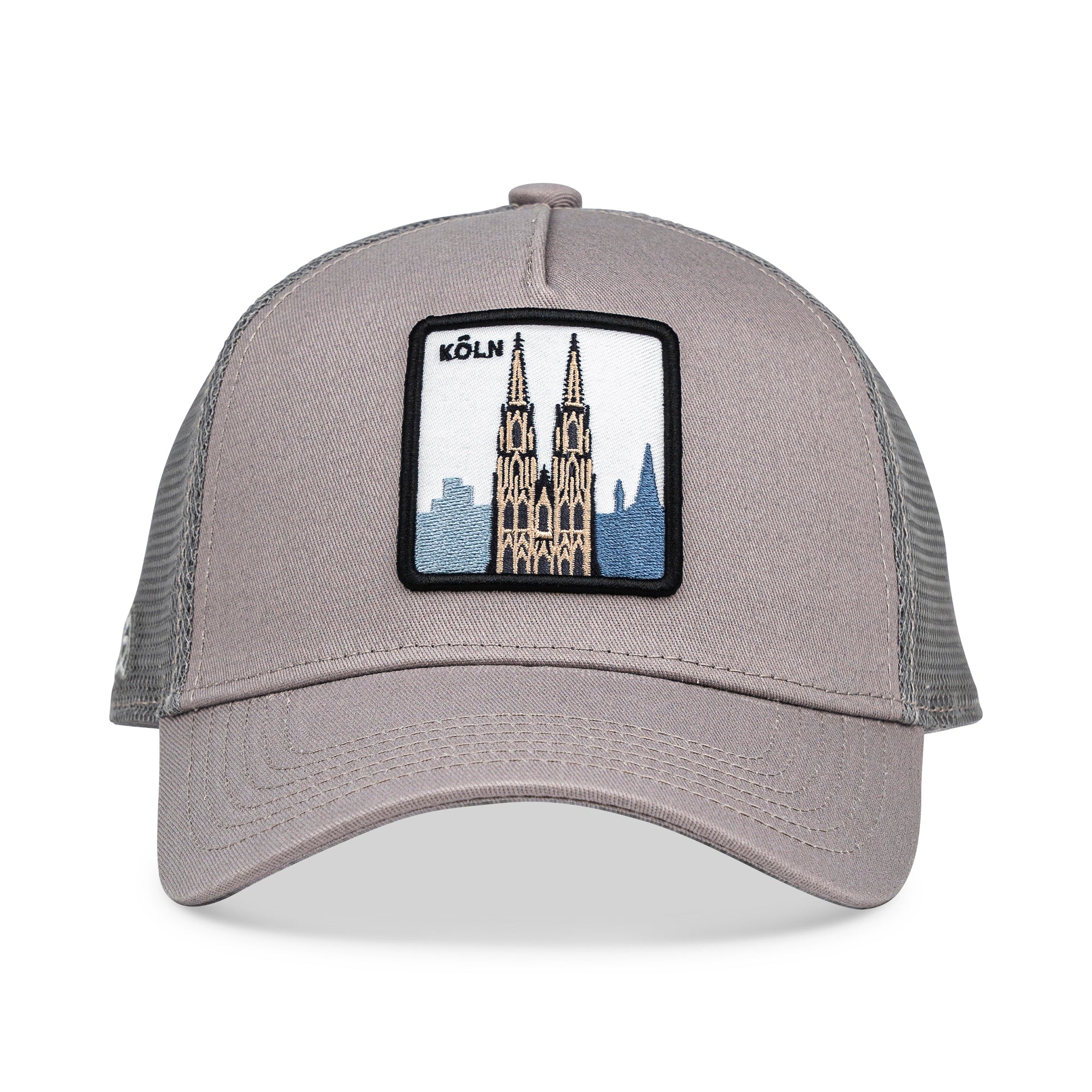 Köln Dom Trucker Cap Mit Patch, Headwear, Kappe, Bestickt
