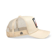 Karlsruhe Pyramide Trucker Cap Mit Patch, Headwear, Kappe, Bestickt
