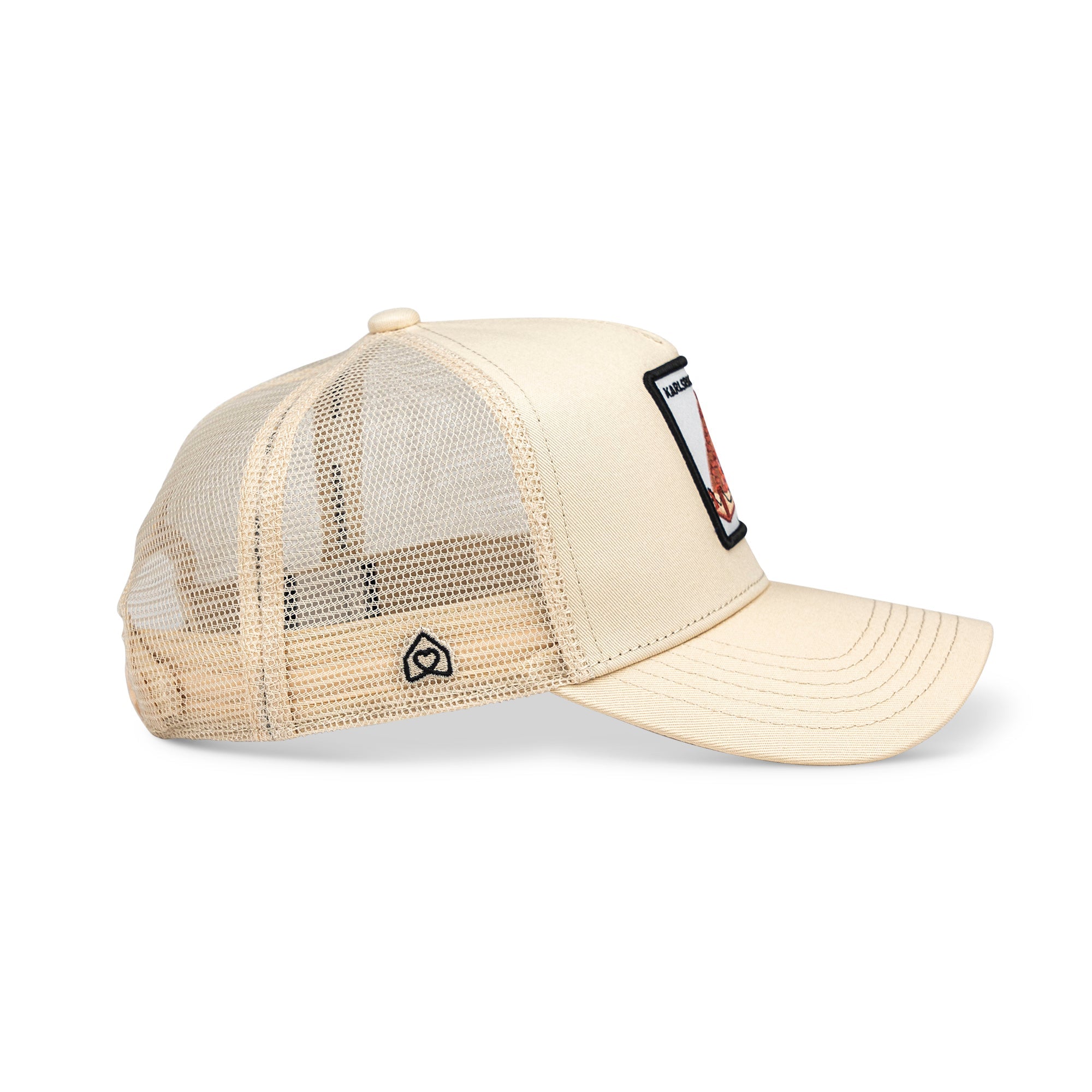 Karlsruhe Pyramide Trucker Cap Mit Patch, Headwear, Kappe, Bestickt