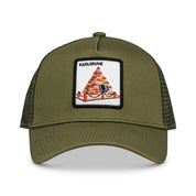Karlsruhe Pyramide Trucker Cap Mit Patch, Headwear, Kappe, Bestickt