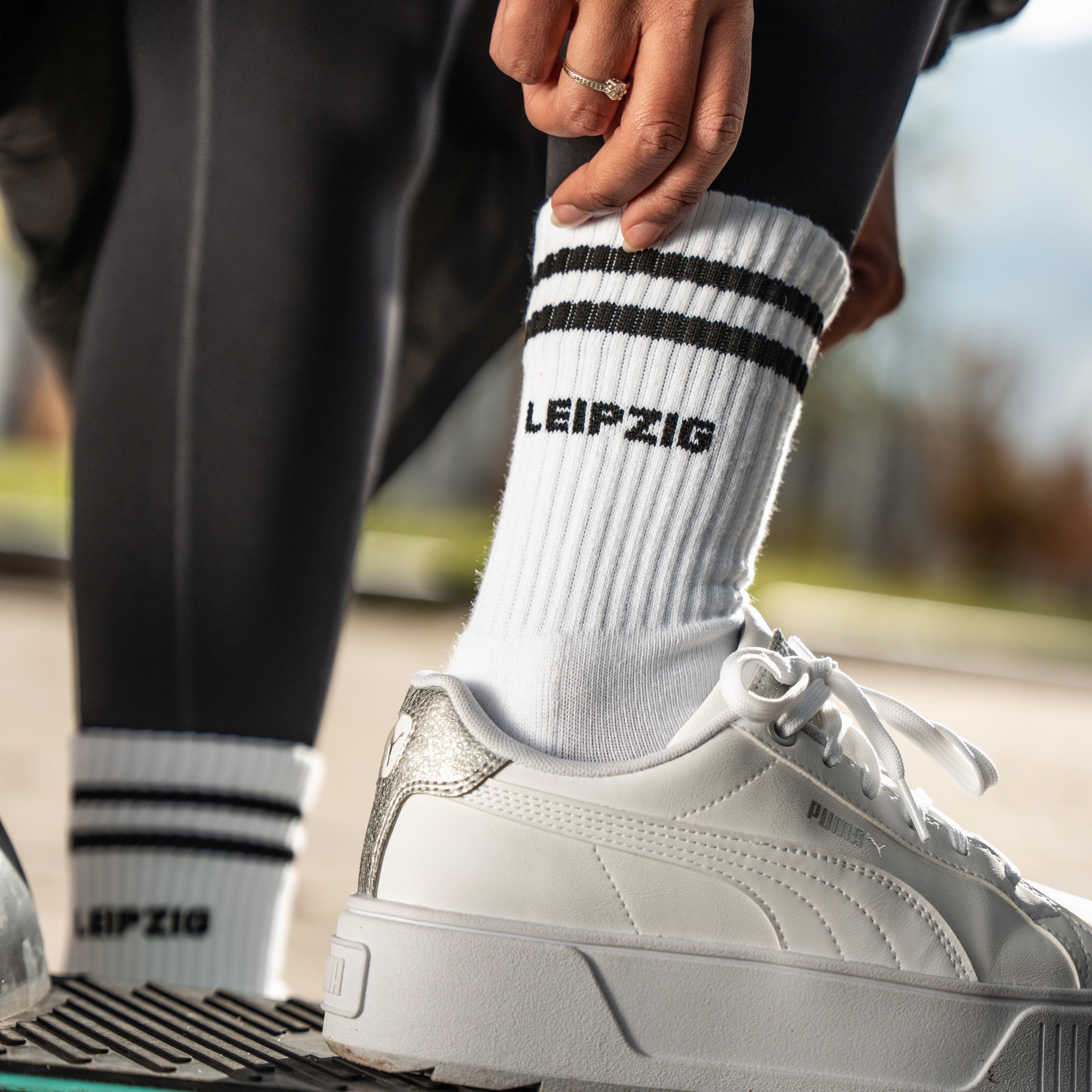 Leipzig Sportsocken 4er-Set Mix, Völkerschlachtdenkmal, Lpz & Leipzig, Völki