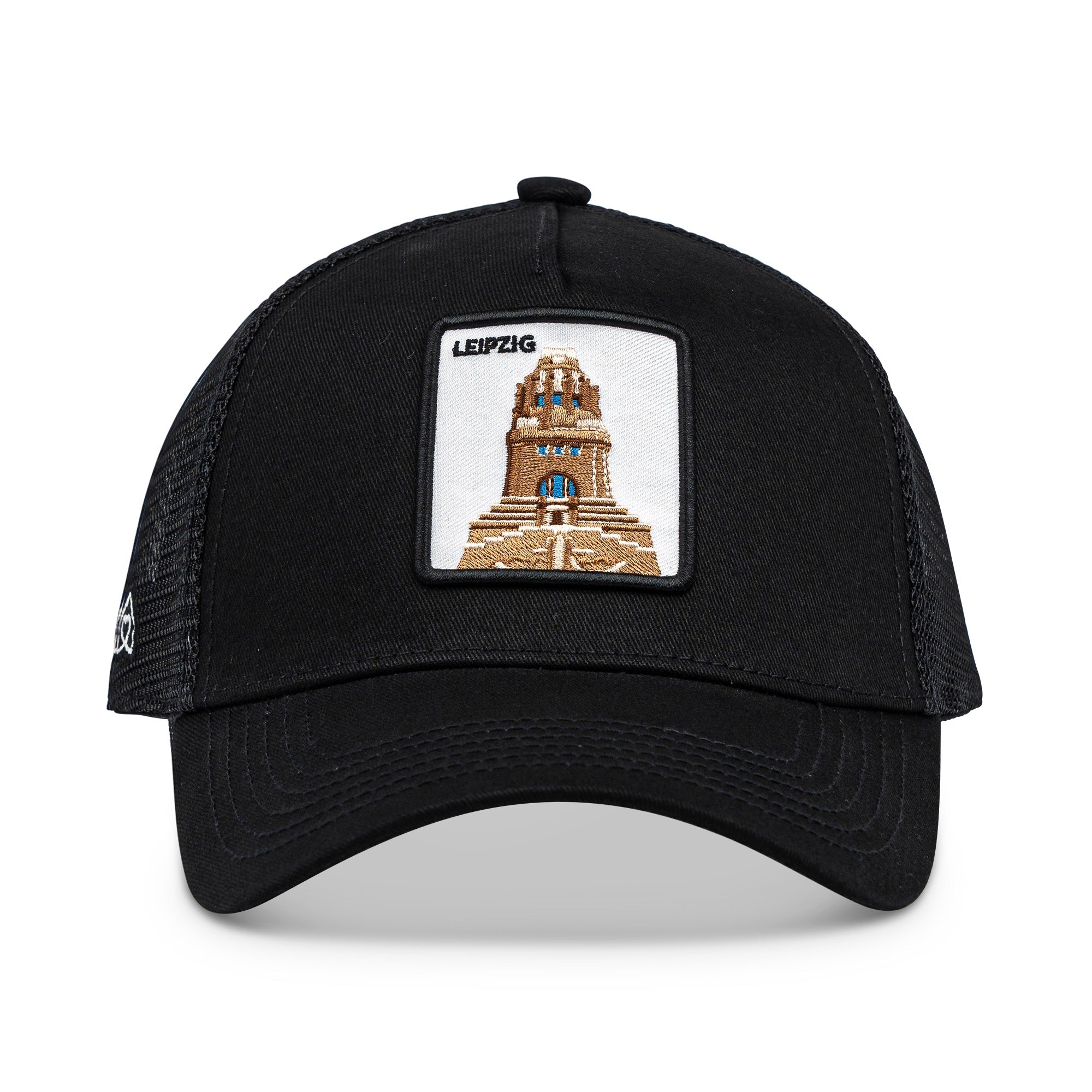 Leipzig Völkerschlachtdenkmal Trucker Cap Mit Patch, Headwear, Kappe, Bestickt
