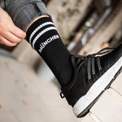München Sportsocken, schwarz