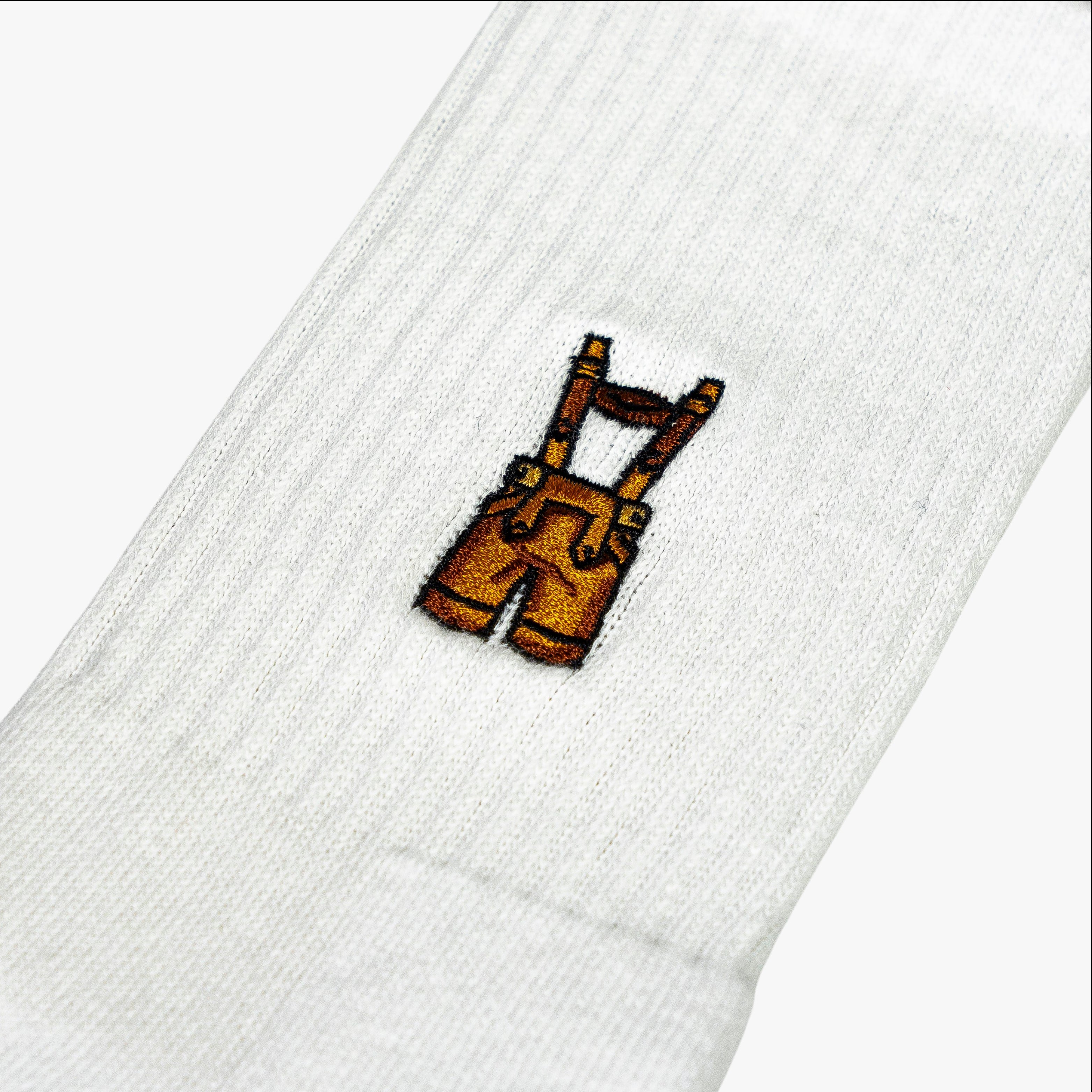 WASEN LEDERHOSE 3er Set Mix, Lederhose, Brezel, Bier Maßkrug, Stuttgart, Sportsocken, Tennissocken
