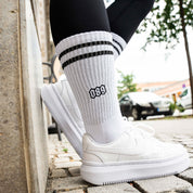089 Socken weiß, München, Sportsocken, Tennissocken