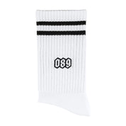 089 Socken weiß, München, Sportsocken, Tennissocken