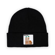 München Frauenkirche Patch Beanie Bestickt, Headwear, Rib Beanie, Strickmütze