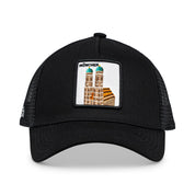 München Frauenkirche Trucker Cap Mit Patch, Headwear, Kappe, Bestickt