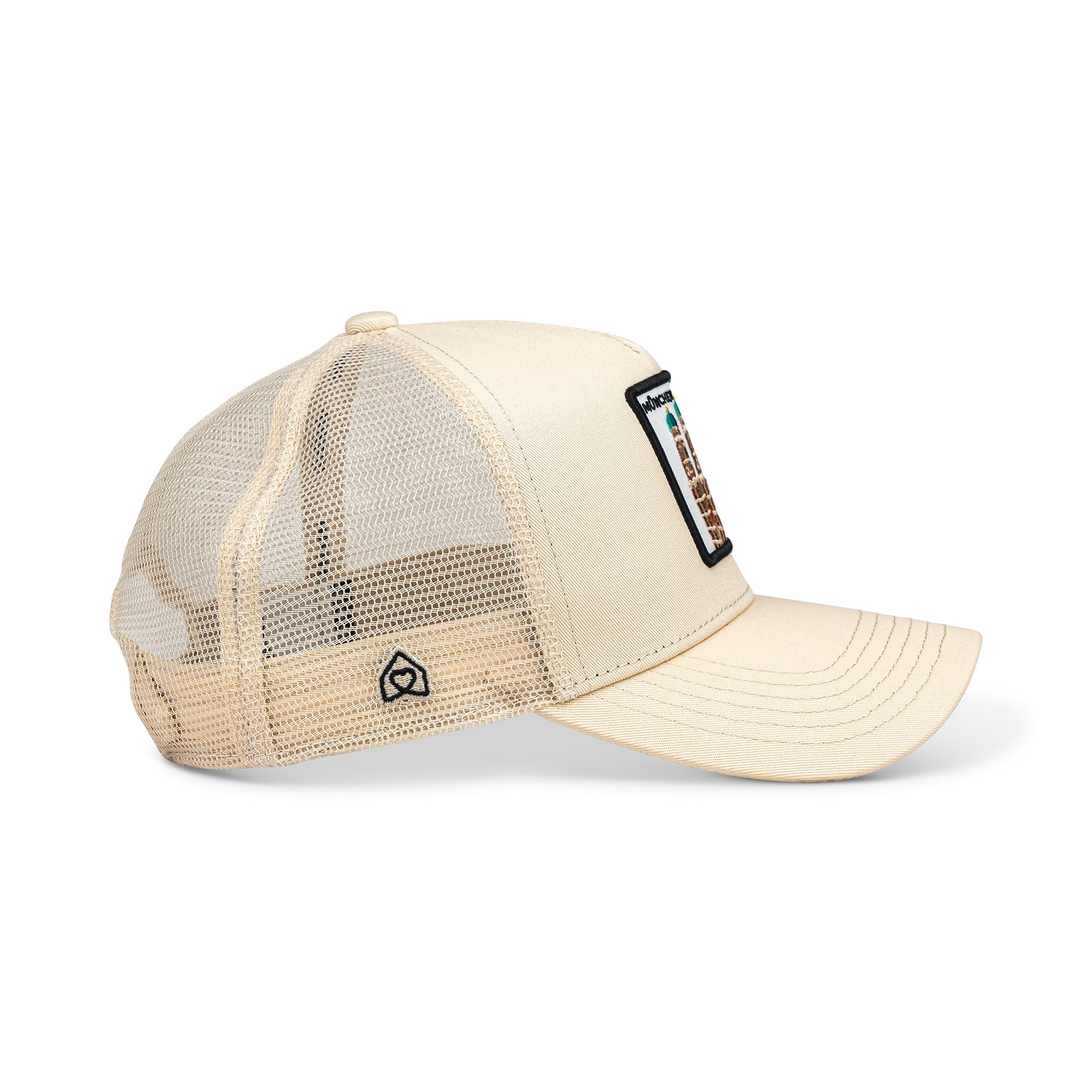 München Frauenkirche Trucker Cap Mit Patch, Headwear, Kappe, Bestickt