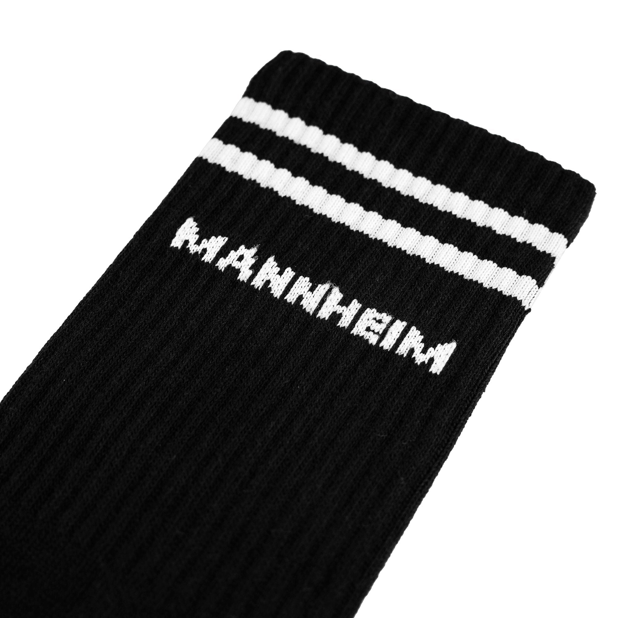 Mannheim Sportsocken, schwarz